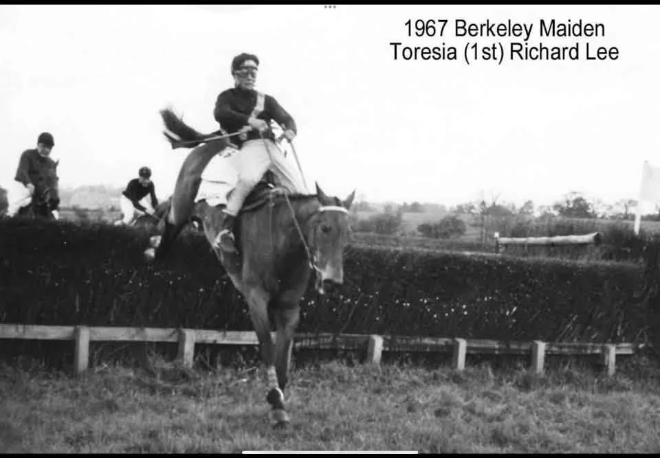 Richard Lee riding Toresia in the 1967 Berkeley Maiden